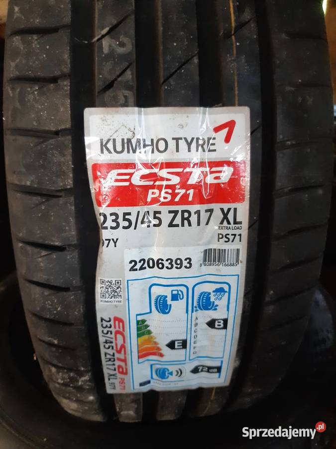 Opony Kumho Tyre Ecsta 71 23545R17 2s Kraków