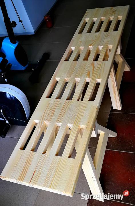 Ławka drewniana kwietnik półka podest drewniany Radków sprzedam