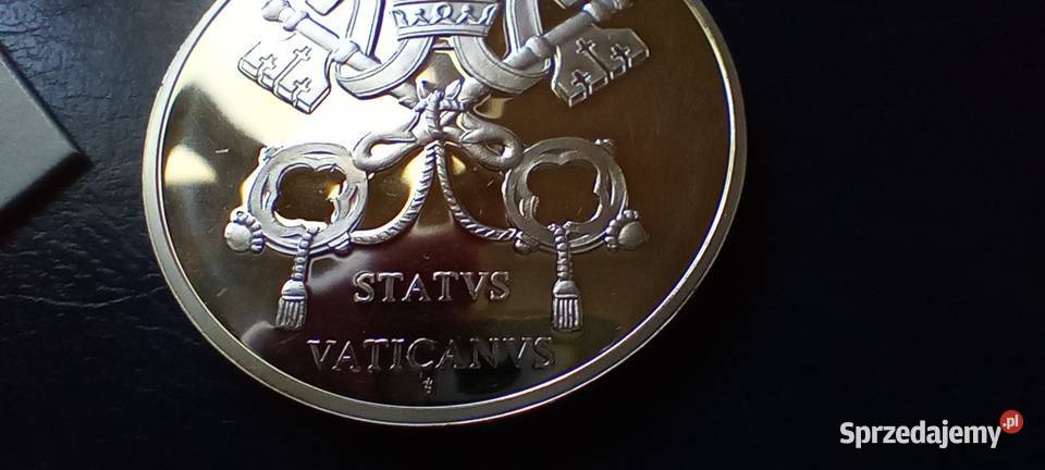 Stare monety Medal Jan Paweł II i Benedykt XVI Lesko