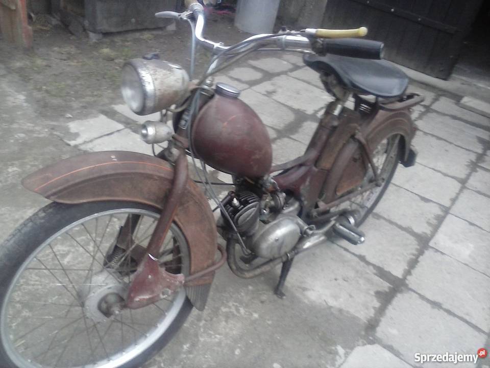 sprzedam zabytkowy motocykl Simson sr2 mazowieckie Klembów sprzedam