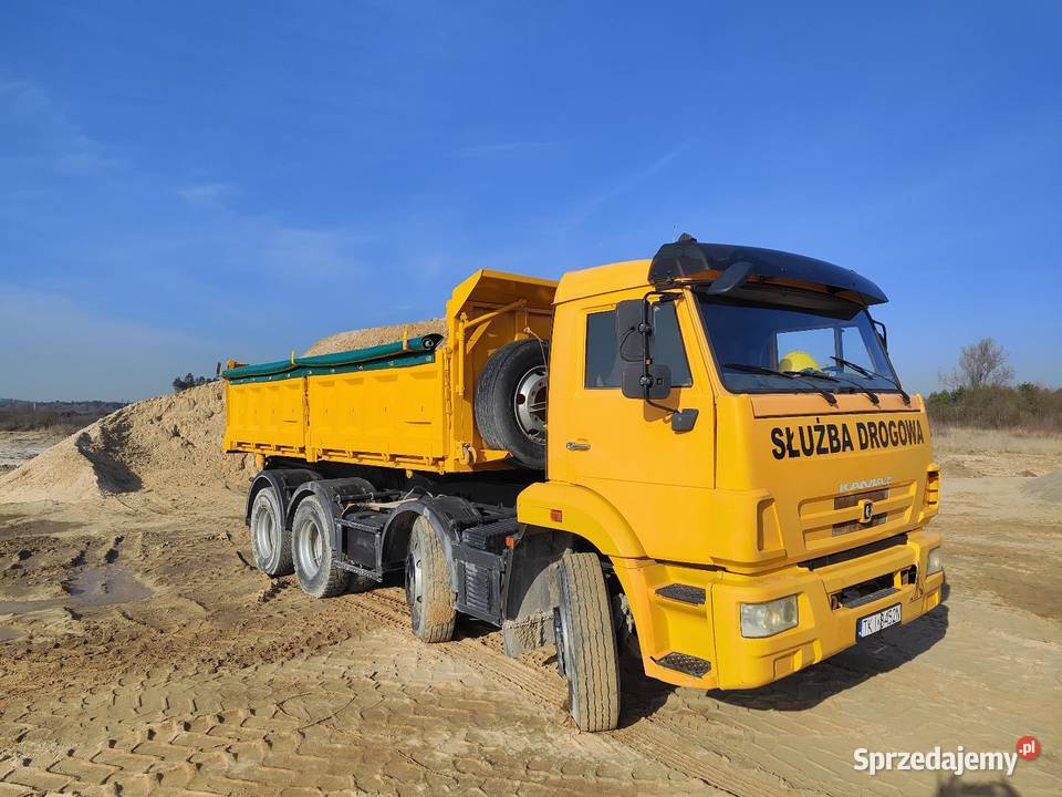 Kamaz 6540 czteroośka nie man nie scania nie 97000km Nida