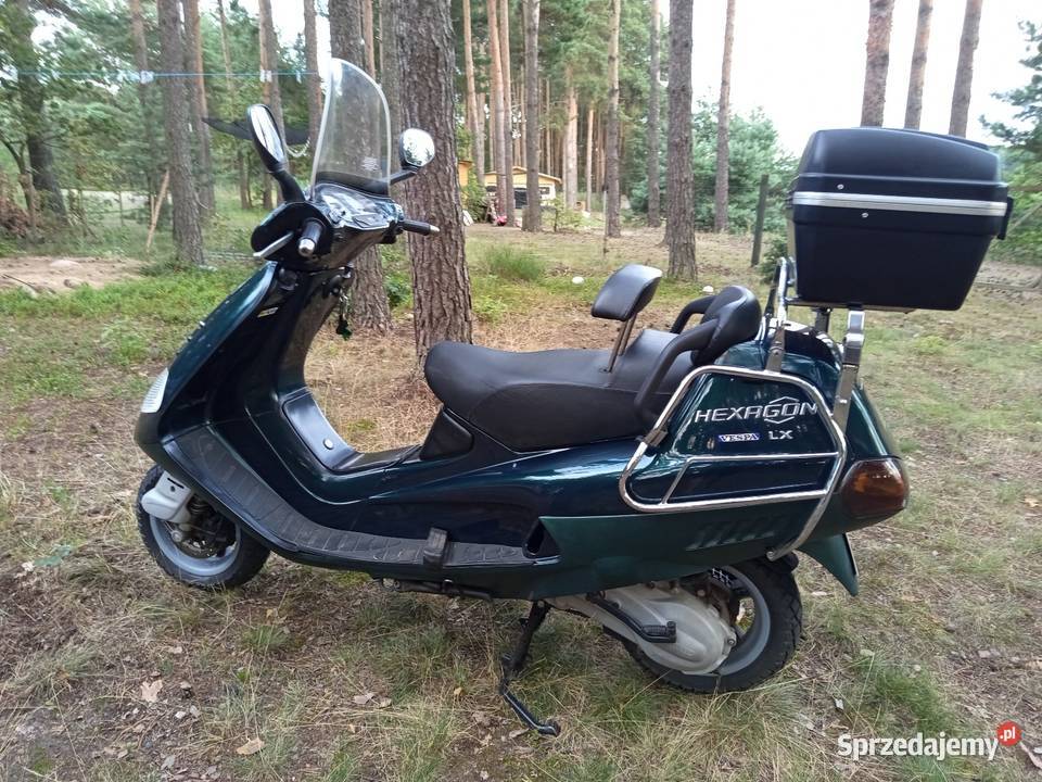 Sprzedam skuter 1253 na prawo jazdy B elektryczny starter Piaggio