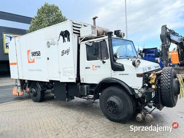 Mercedes Unimog 4x4 kolejowy na tory 2 drogowy nie mazowieckie Warszawa