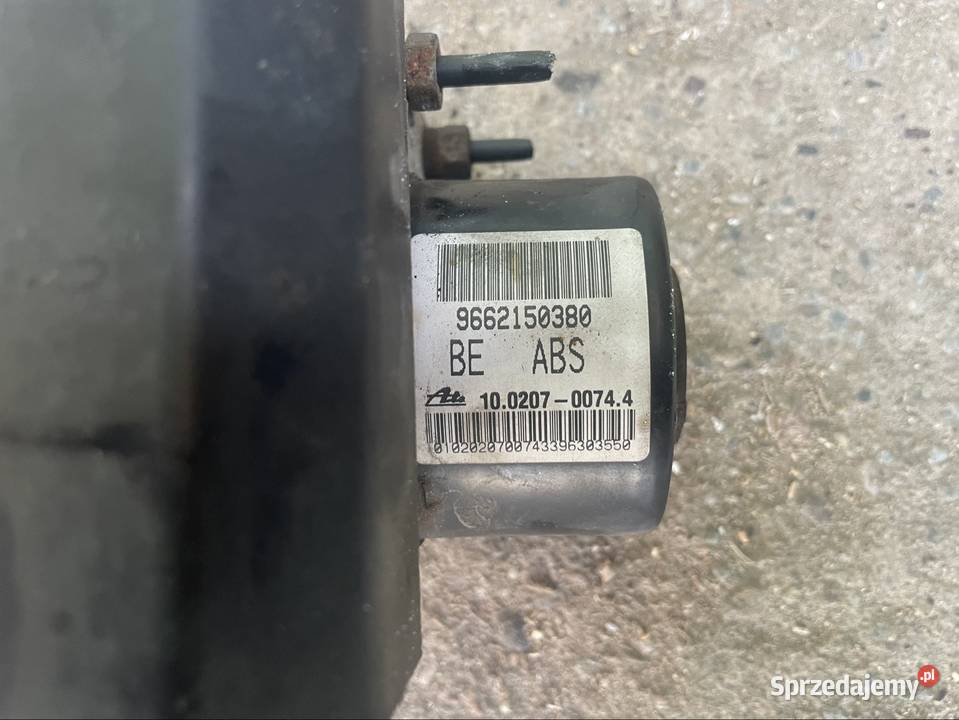 9662150380 pompa abs peugeot 206 207 citroen c2 Układ ABS i ESP Szczecin