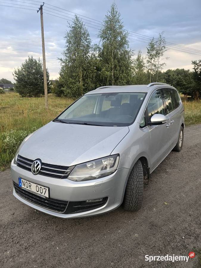 Volkswagen Sharan 20 140 2011r 7 osobowy immobilizer kujawsko-pomorskie Bydgoszcz