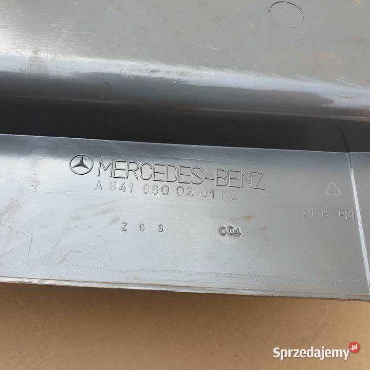 MERCEDES ACTROS MP1 WNĘKA STOPNIA STOPNICA ciężarowe Karoseria Bieleń