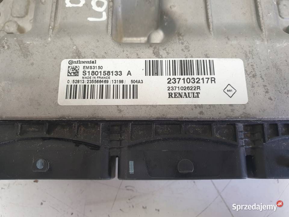 Dacia Lodgy 12 TCe STEROWNIK SILNIKA komputer Komputery