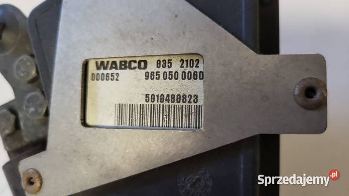 PEDAŁ GAZU RENAULTI 5010480743 WABCO Mojusz