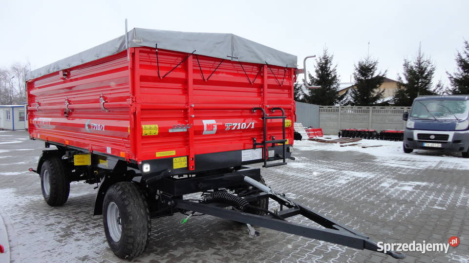 Przyczepa Metal Fach 6 ton T7101 ew 8 10 12 14t Jarocin