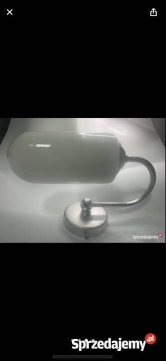 ładny kinkiet na ścianie na żarówkę e14 klosz Oświetlenie Gliwice