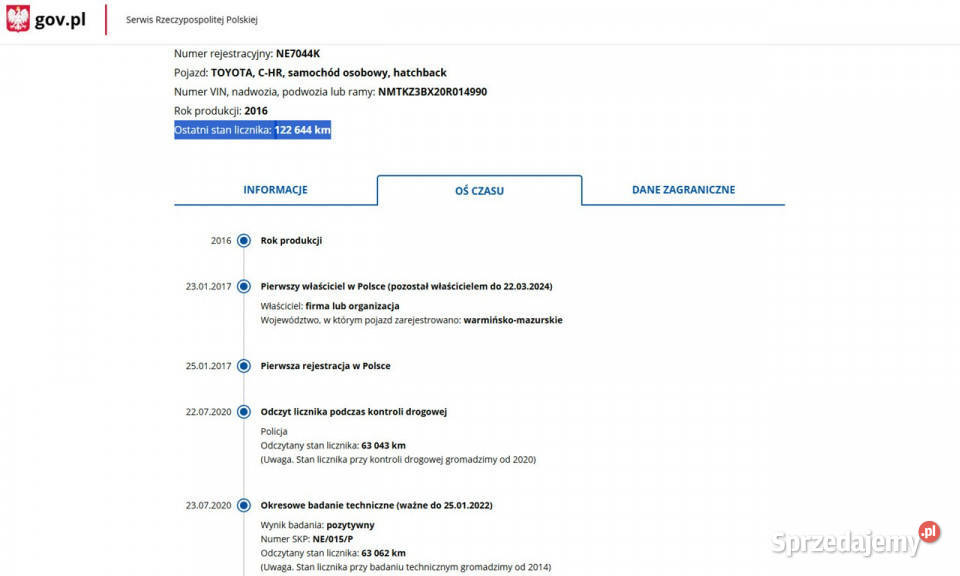 Toyota CHR 18 Hybryda Automat Salon Polska automatyczna warmińsko-mazurskie Elbląg
