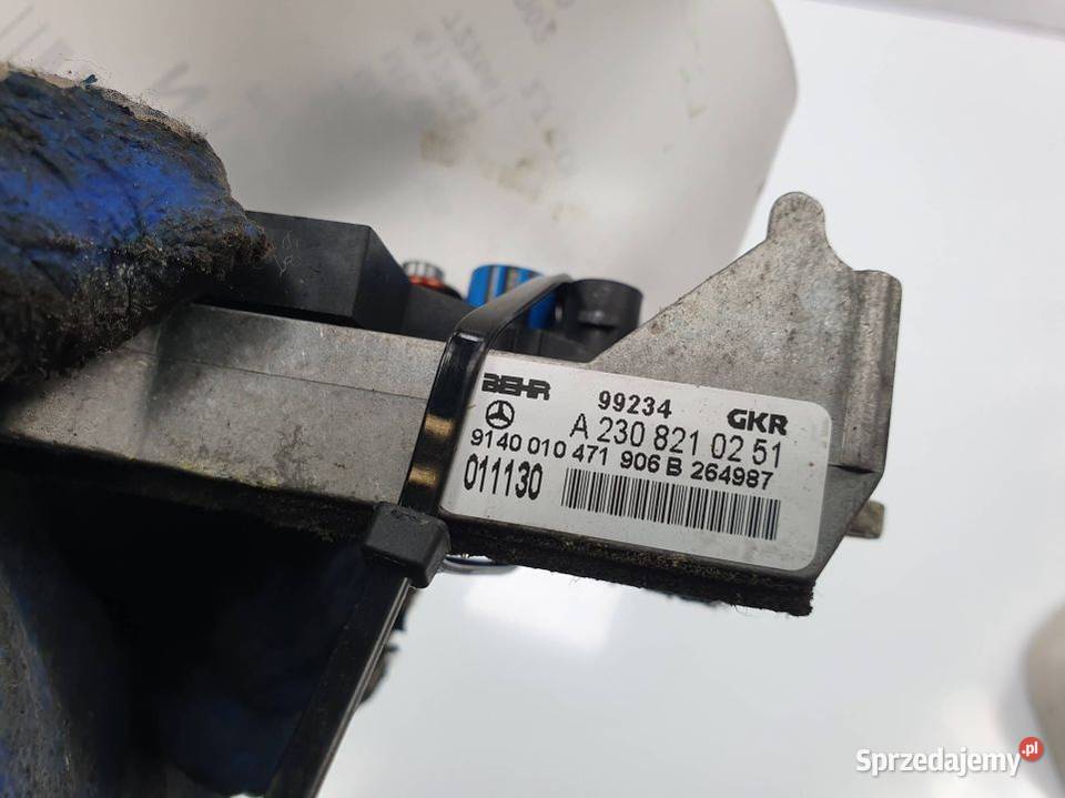 REZYSTOR MERCEDES ML W163 A2308210251 Pozostałe Lipno