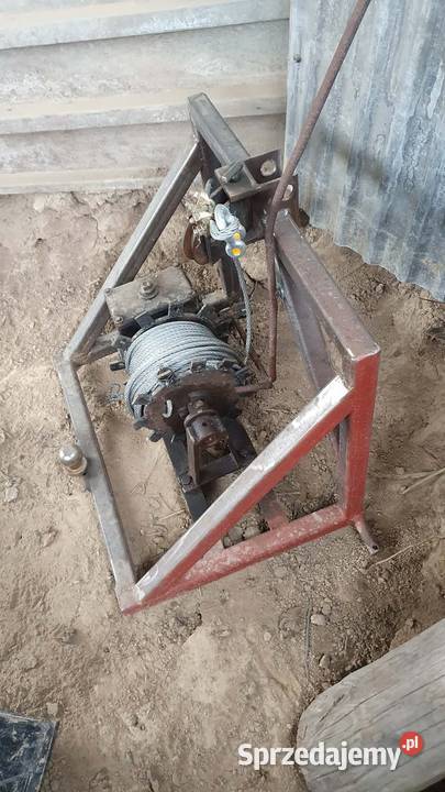 Wyciągarka leśna do traktora mini traktorka Leśnictwo