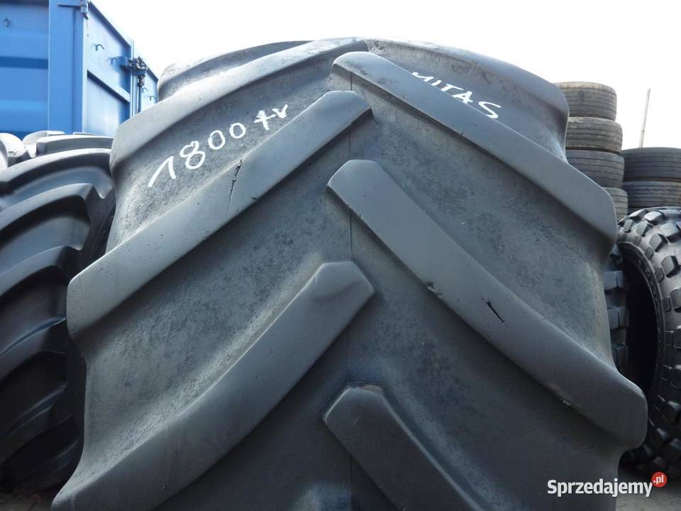Opona używana rolnicza 75055R30 MITAS 1600 W4057 podlaskie Zaścianki sprzedam