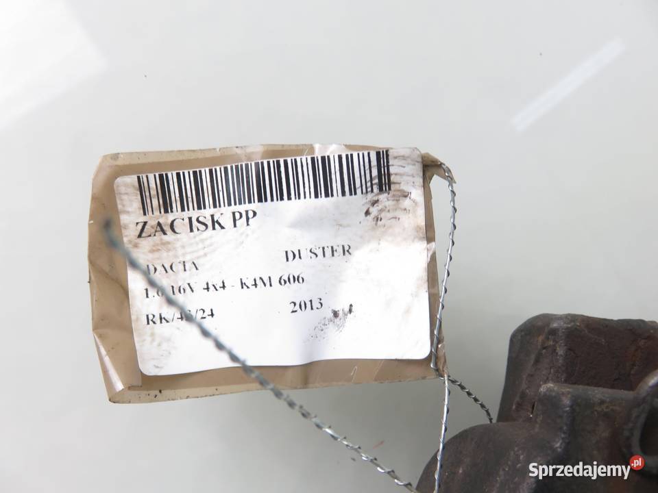 ZACISK PRAWY PRZÓD DACIA DUSTER 16 16V 4x4