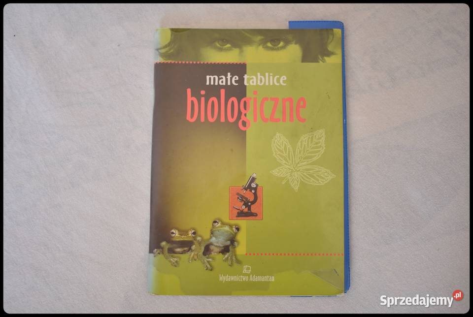 Małe tablice biologiczne wyd Adamantan 2004 mazowieckie Płock