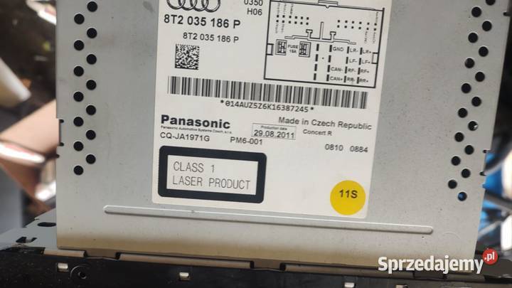 Radioodtwarzacz radio CD Audi a5 a4b8 Contert osobowe Książ Wielkopolski