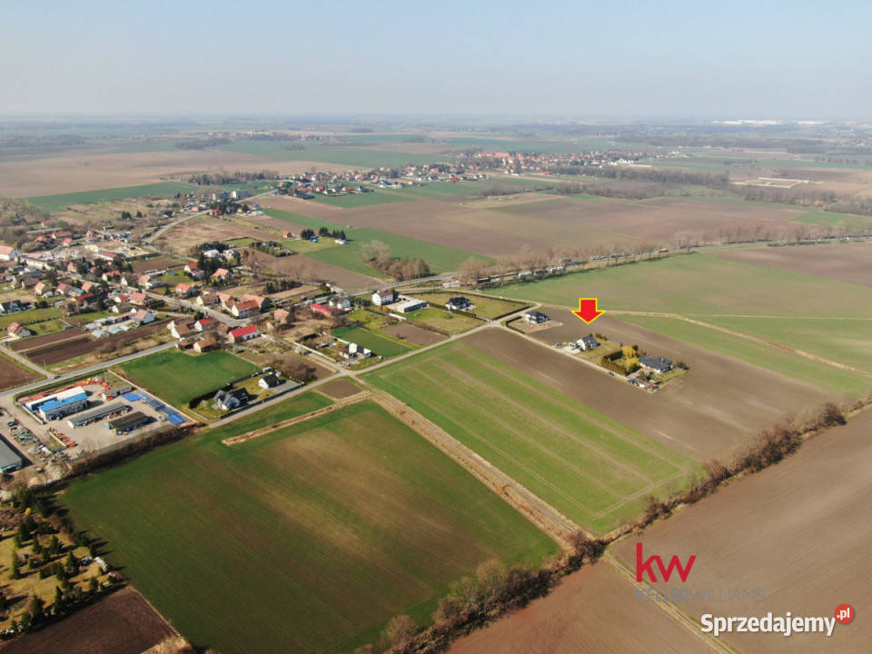 sprzedaży działki 1294m2 Cieszyce
