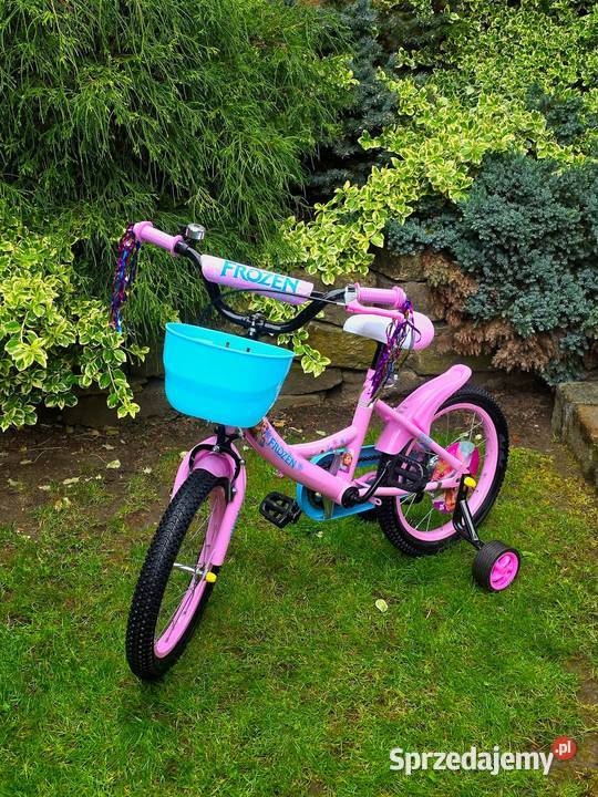 399 Rower 16 różowy Elza Frozen Zabrze