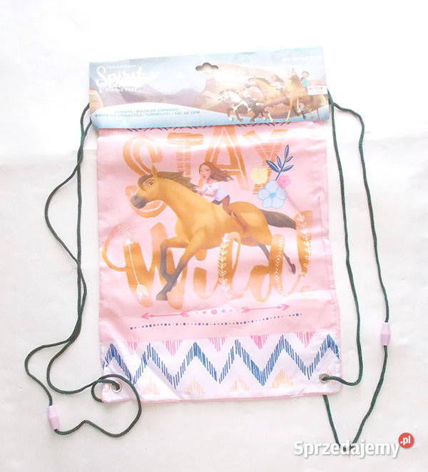 pudrowy worek szkolny Lucky worek dziewczynki opolskie