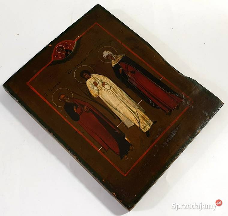 Ikona Anioł Stróż Św Jan i Irina 0160 Warszawa