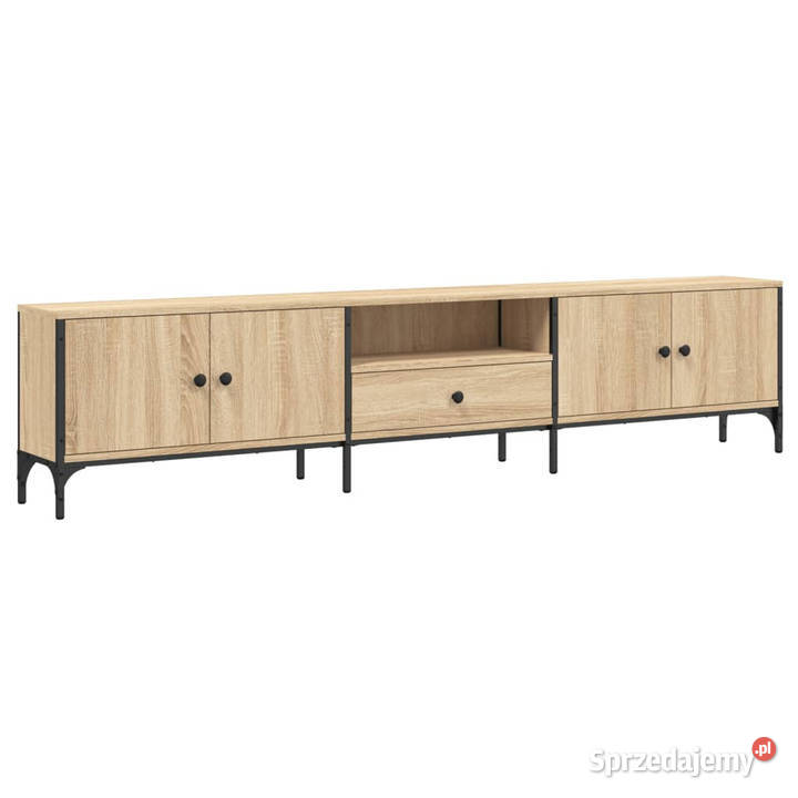 Szafka pod TV z szufladą dąb sonoma 200x25x44 Warszawa