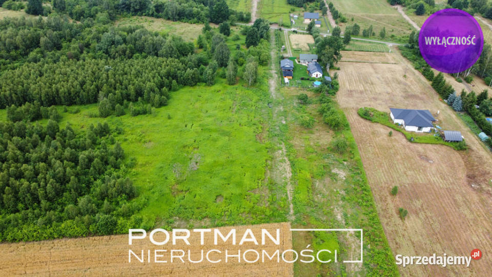 Działka NA SPRZEDAŻ 5956m2 MPZP OSIECK budowlana