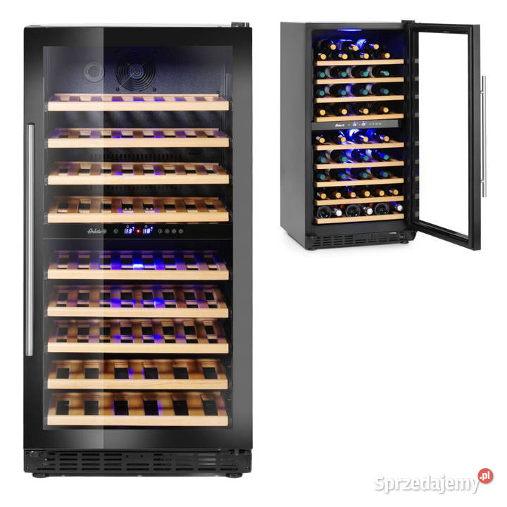 Lodówka na wino 2strefowa 72 butelki Hendi Kraków