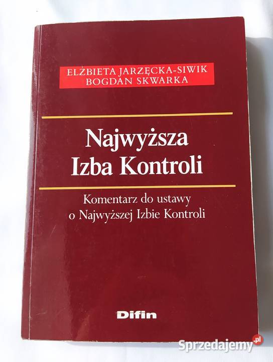Najwyższa Izba Kontroli komentarz do ustawy o Hajnówka