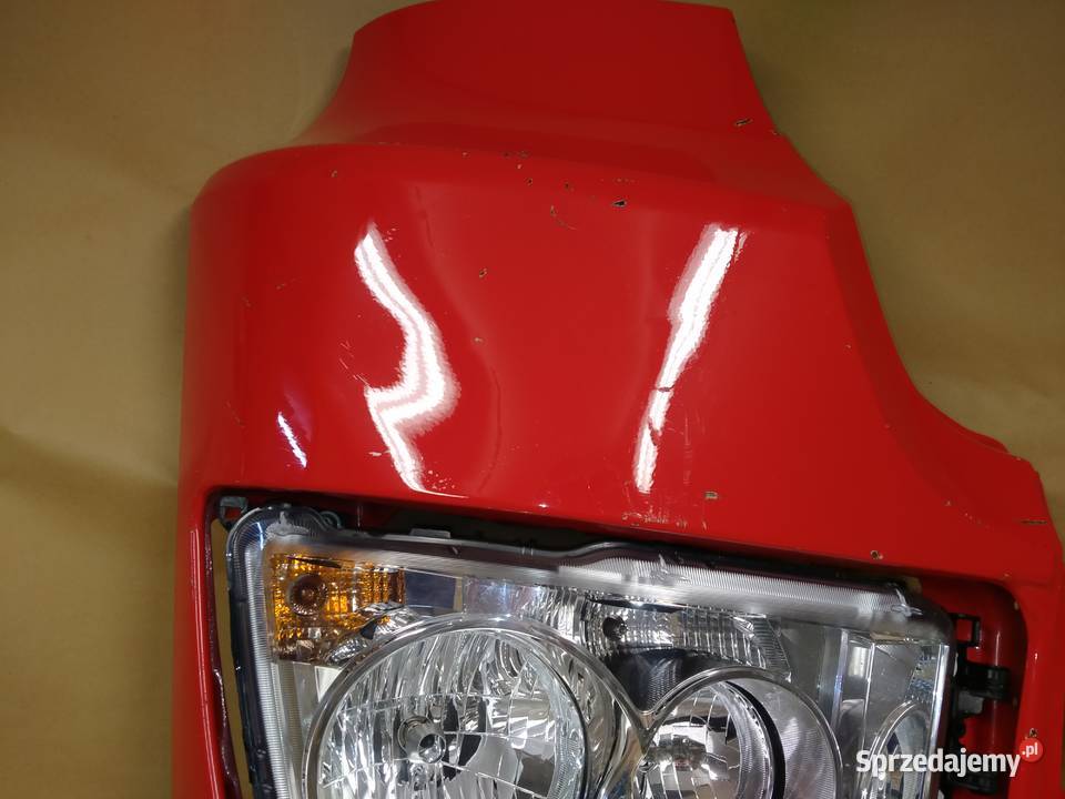 MERCEDES ACTROS MP4 ZDERZAK METALOWY BUDOWLANY Kargowa