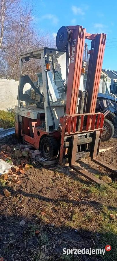 Wózek widłowy elektryczny Nissan Wózki widłowe Wołów