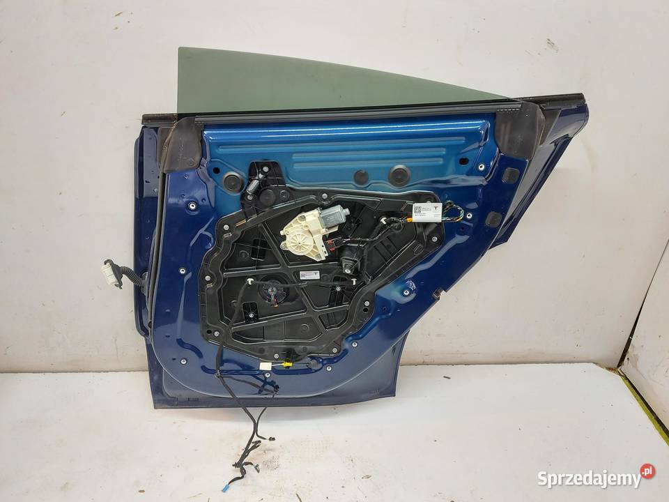 TESLA MODEL Y 2024r DRZWI PRAWE TYŁ NIEBIESKI dolnośląskie