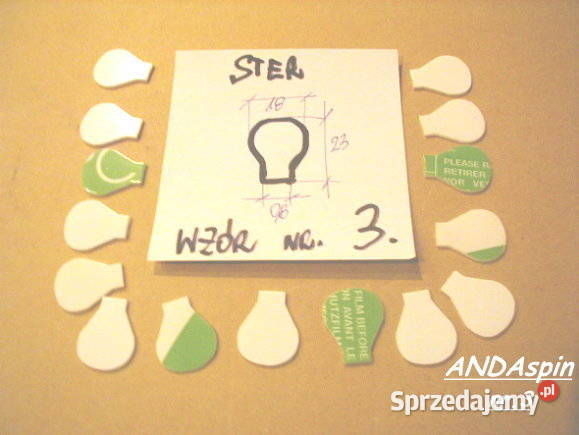 Stery do woblerow 0 z 1 mm sztuk 50 czytaj dolnośląskie Kłodzko