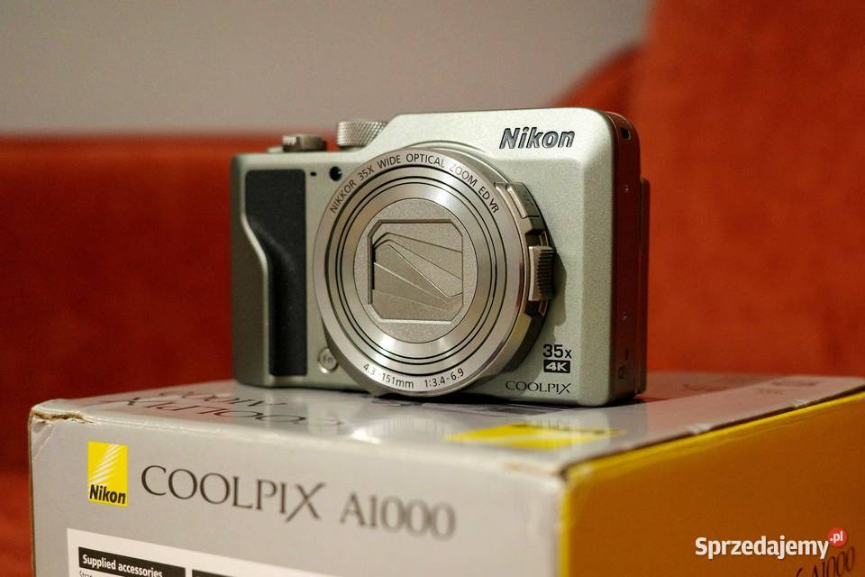 Nikon Coolpix A1000 16 Mpix 35x zoom opt 4K RAW sprzedam