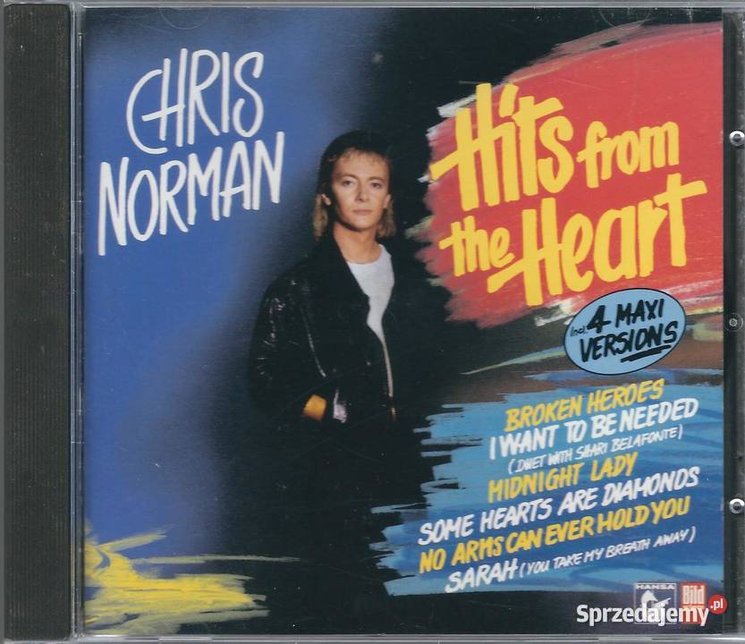 CD Chris Norman Hits From The Heart 1988 Hansa Płyty i kasety Brwinów