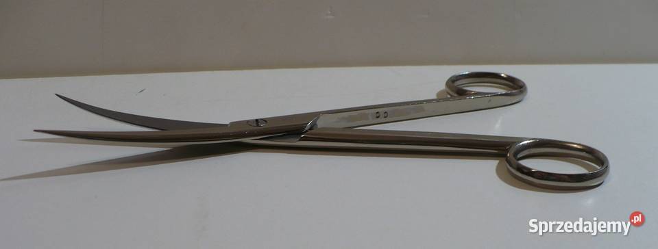 Nożyczki chirurgiczne 180 odgięte podlaskie