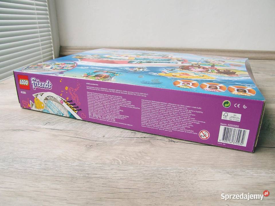 LEGO Friends 41381 Łódź ratunkowa NOWE Wyśmierzyce sprzedam