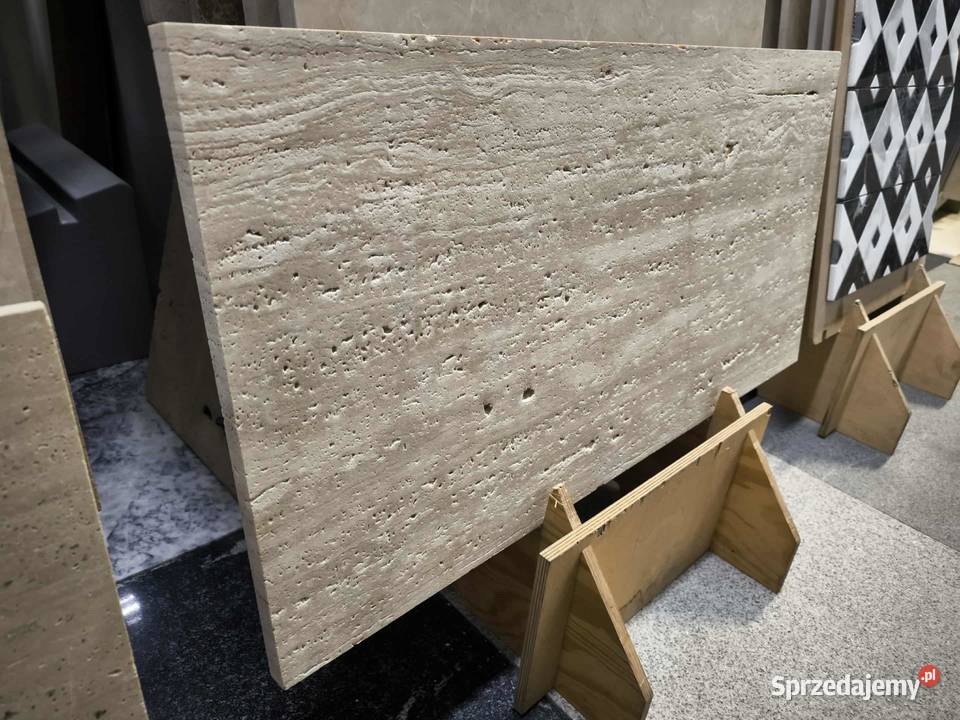 Płytki Trawertyn Light vein cut i szczotkowany sprzedam