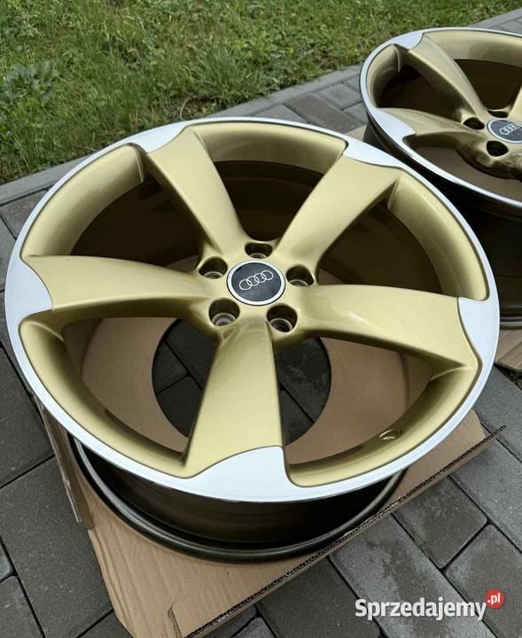 Oryginalne felgi Audi Rotor 19 9j et33 5x112 Średnica 19" Grodków
