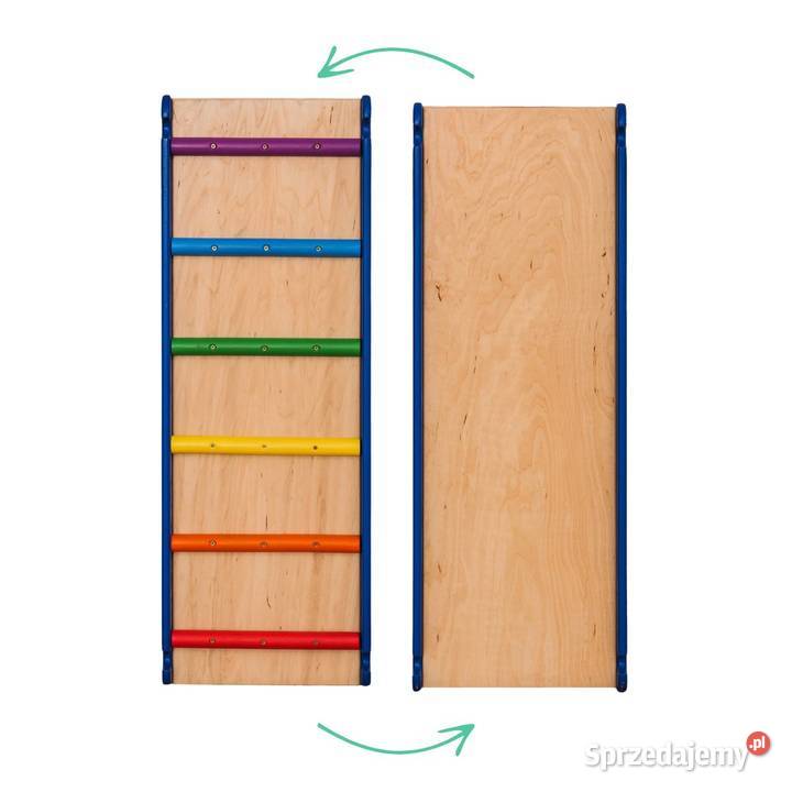 zjeżdżalnia dwustronna Woodiko drewnokolor Pozostałe Kraków