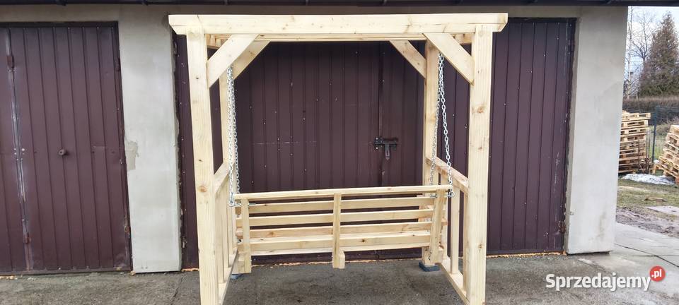 Huśtawka ogrodowa pergola Łańcut