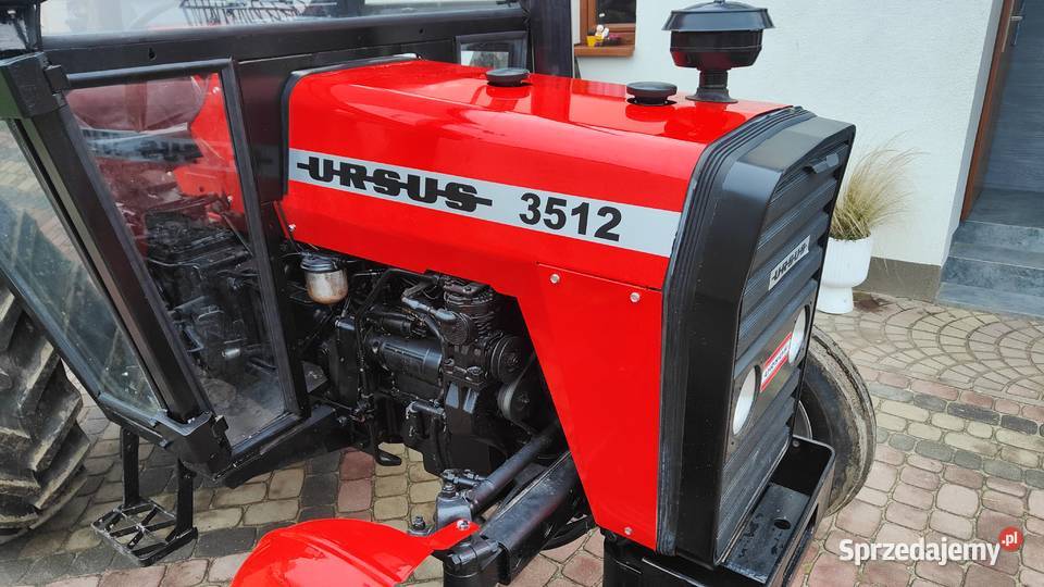 URSUS 3512 MF 255 wspomaganie 4 nowe opony mazowieckie