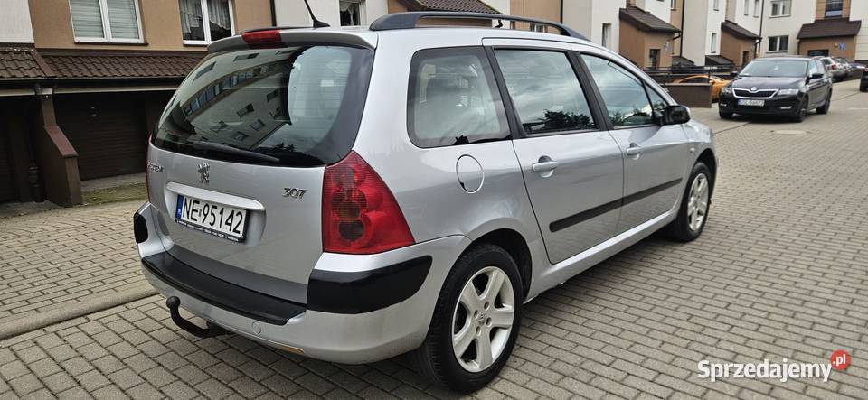 Peugeot 307SW 2004r 20 benz 136 stan przebieg Elbląg