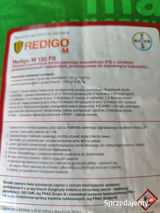 Sprzedam kukurydzę HR SMOLICE Rolnictwo Łowicz