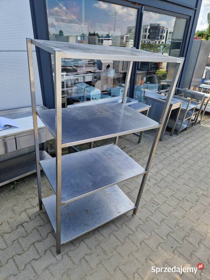 Regał Gastronomiczny Stal Nierdzewna 4 Półki Ostrów Wielkopolski