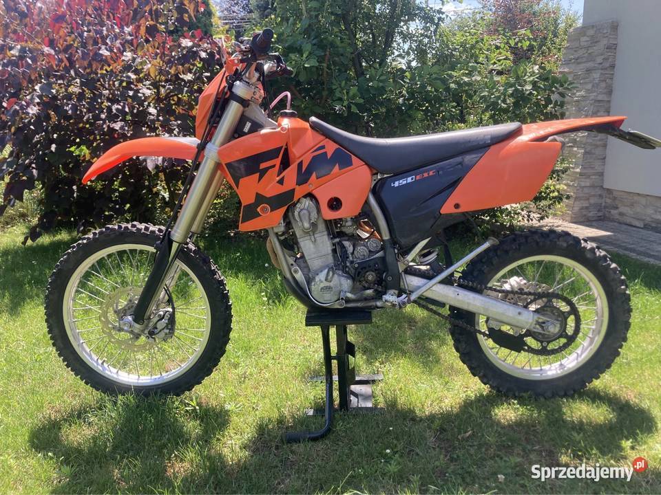 KTM EXC 450 EXCF RFS zarejestrowany Janów Lubelski