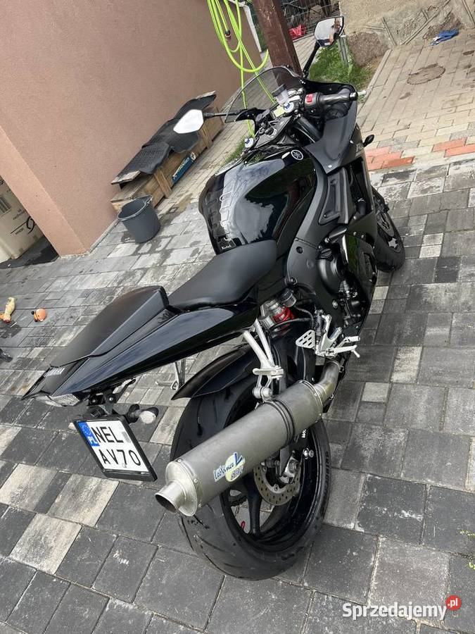 Yamaha R6 rj05 2003 czarna Wysokie Mazowieckie