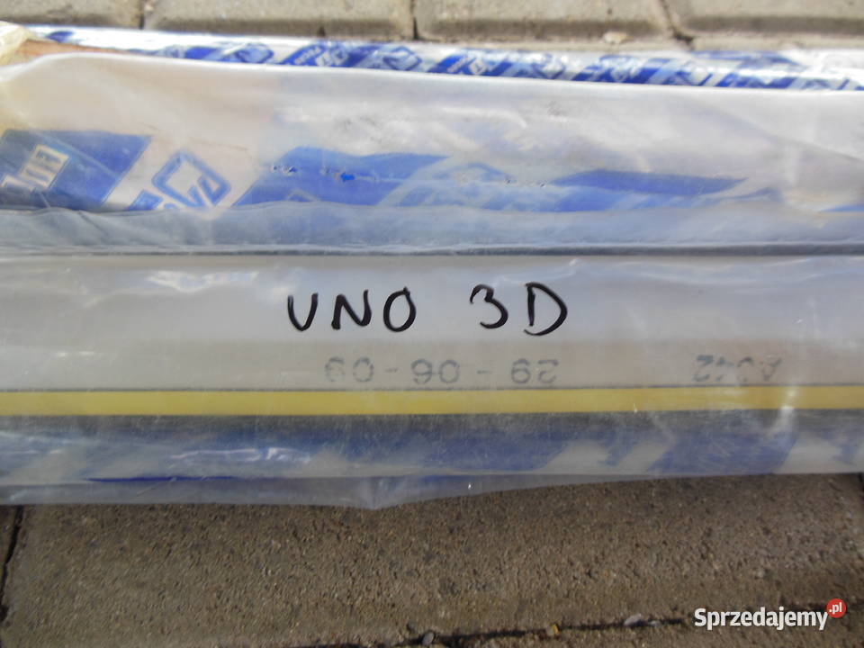 Fiat Uno 3 D TURBO 89 Listwa drzwiowa prawa Kozy