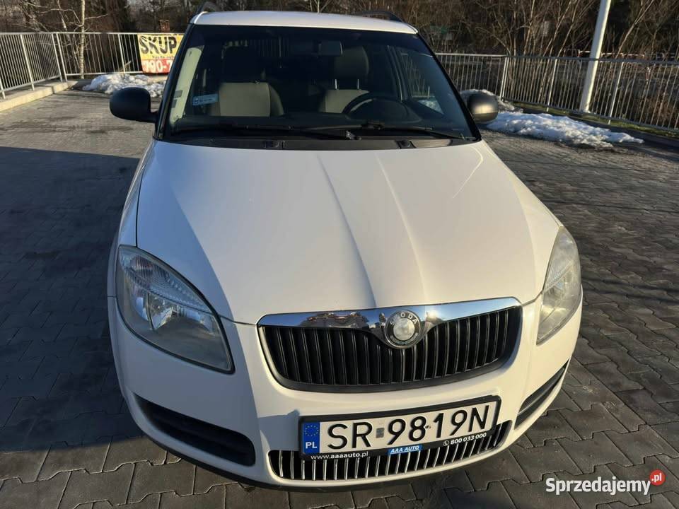 Skoda Fabia II Combi 12 benzyna 2009 162 ZADBANA Kraków