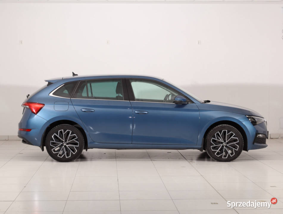 Skoda Scala 10 TSI niebieski Piaseczno